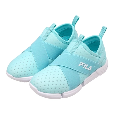 FILA Slick Aqua KD Blue Kids Lifestyle Shoes (IN-26382)-Blue-4-2