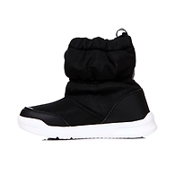 FILA Snow Pudding Slip-On KD Black Kids Winter Shoes (IN-26793)-Black-2.5
