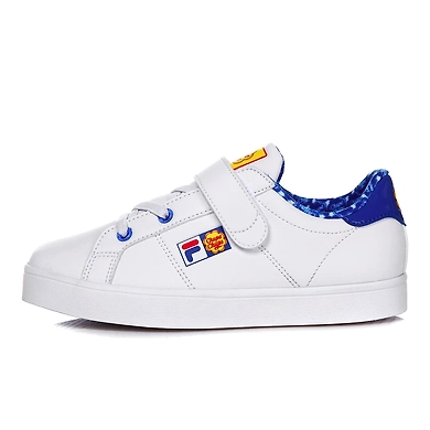 FILA X Chupa Chups Court Deluxe KD Blue Kids Velcro Shoes (IN-76941)-IN-76941-2-5