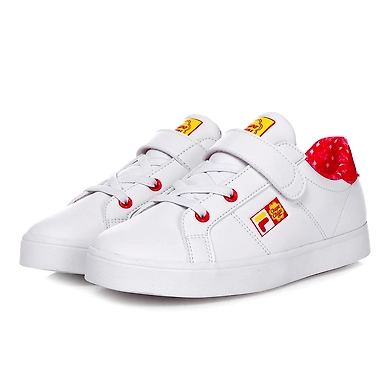 FILA X Chupa Chups Court Deluxe KD Red Kids Velcro Shoes (IN-57456)-Red-6-2