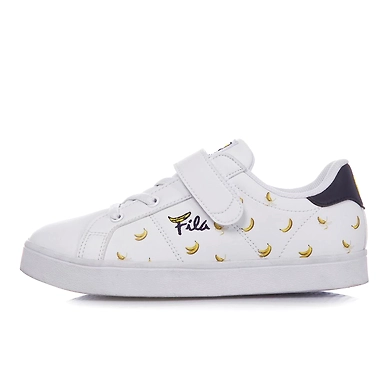 FILA X Chupa Chups Court Deluxe KD White Kids Velcro Shoes (IN-45503)-IN-45503-2-5