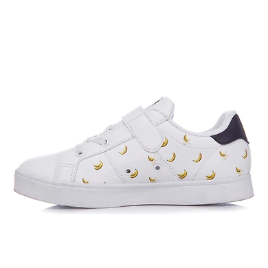 FILA X Chupa Chups Court Deluxe KD White Kids Velcro Shoes (IN-45503)-White-3-1
