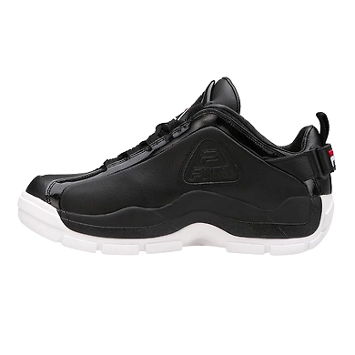 FILA 96 Low Black Mens Basketball Shoes (IN-25728)-9.5-Black-1