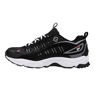 FILA Boveasorus AT 98 Black Mens Running Shoes (IN-60864)-7.5-Black-1