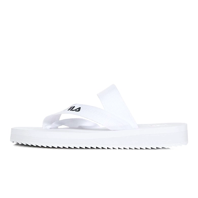 FILA Buster White Mens Sandals (IN-80983)-10.5-White-1