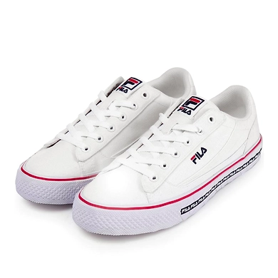 FILA Center Court B White Mens Canvas Shoes (IN-13871)-IN-13871-6-5