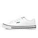 FILA Center Court B White Mens Canvas Shoes (IN-45874)-5.5-White-1-sm