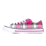 FILA Center Court S Check Pink Mens Canvas Shoes (IN-52382)-Pink-5
