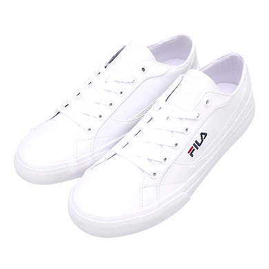 FILA Center court White Mens Canvas Shoes (IN-40552)-5.5-White-2