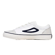 FILA Classic Boarder Point White Mens Canvas Shoes (IN-90602)-White-5