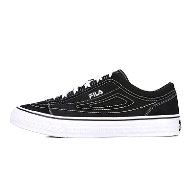 FILA Classic Boarder Stitch Black Mens Canvas Shoes (IN-87646)-IN-87646-10-5