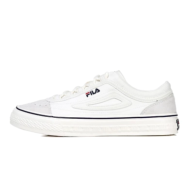 FILA Classic Boarder White Mens Canvas Shoes (IN-29763)-IN-29763-10-5