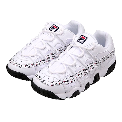 FILA Barricade Extreme 97 Tapey Tape White Womens Trainers (IN-10464)-6-White-2