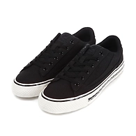 FILA Center Court B Black Womens Canvas Shoes (IN-89653)