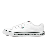 FILA Center Court B White Womens Canvas Shoes (IN-93842)-2.5-White