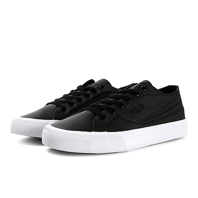 FILA Center court Black Womens Canvas Shoes (IN-40718)-5-Black-2