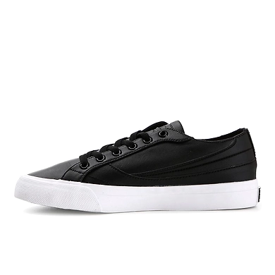 FILA Center court Black Womens Canvas Shoes (IN-40718)-6.5-Black-1
