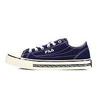 FILA Center Court S Navy Womens Canvas Shoes (IN-70941)