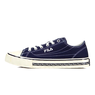 FILA Center Court S Navy Womens Canvas Shoes (IN-70941)-IN-70941-3