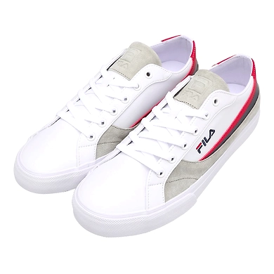 FILA Center court White Womens Canvas Shoes (IN-19966)-3-White-2