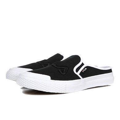 FILA Classic Kicks B Black Womens Mule (IN-73366)-3-Black-2