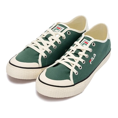 FILA Classic Kicks B Green Womens Canvas Shoes (IN-33849)-3.5-Green-1