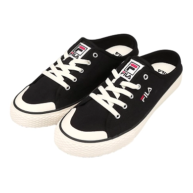 FILA Classic Kicks B Lace Black Womens Mule (IN-10996)-6-Black-2