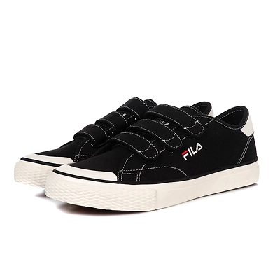 FILA Classic Kicks B VC Black Womens Velcro Shoes (IN-61332)-3.5-Black-2