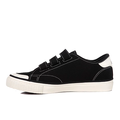 FILA Classic Kicks B VC Black Womens Velcro Shoes (IN-61332)-6-Black-1