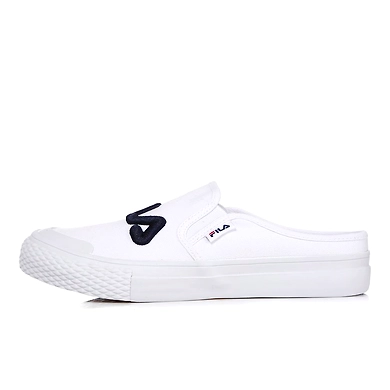 FILA Classic Kicks B White Womens Mule (IN-73251)-IN-73251-5-5
