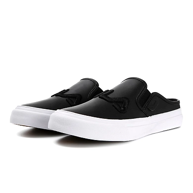 FILA Classic Kicks Black Womens Mule (IN-95874)-6-Black-2