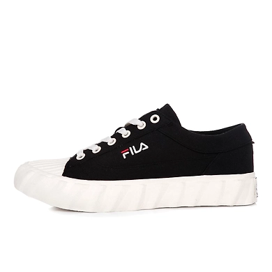 FILA Classic Kicks G Black Womens Canvas Shoes (IN-70561)-IN-70561-5-5