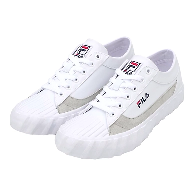 FILA Classic Kicks G White Womens Canvas Shoes (IN-60721)-6-White-2