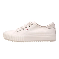 FILA Classic Kicks Trail Beige Womens Canvas Shoes (IN-99135)-Beige-2.5