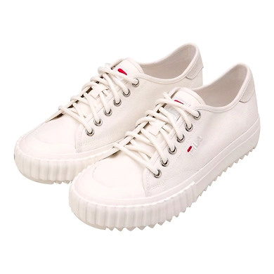 FILA Classic Kicks Trail Beige Womens Canvas Shoes (IN-99135)-Beige-2.5-2