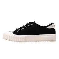 FILA Classic Kicks Trail Black Womens Canvas Shoes (IN-65470)