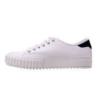 FILA Classic Kicks Trail White Womens Canvas Shoes (IN-28004)
