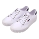 FILA Classic Kicks Trail White Womens Canvas Shoes (IN-28004)-4.5-White-2-sm