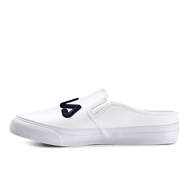 FILA Classic Kicks White Womens Mule (IN-68610)-6-White-1