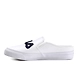 FILA Classic Kicks White Womens Mule (IN-68610)-6-White-1-sm