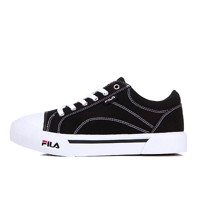 FILA Como Black Womens Canvas Shoes (IN-17563)-IN-17563-4-5