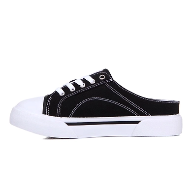 FILA Como Black Womens Mule (IN-94544)-4-Black-2