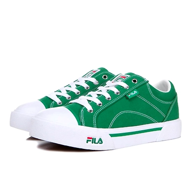 FILA Como Green Womens Canvas Shoes (IN-66436)-4-Green-2