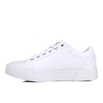 FILA Como White Womens Canvas Shoes (IN-98866)-White-2.5-1