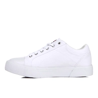FILA Como White Womens Canvas Shoes (IN-98866)-White-2.5