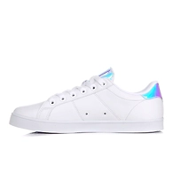 FILA Court Deluxe Prism White Womens Skate Shoes (IN-68008)-White-2.5