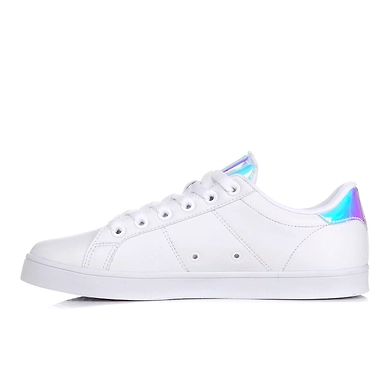 FILA Court Deluxe Prism White Womens Skate Shoes (IN-68008)-3.5-White-1