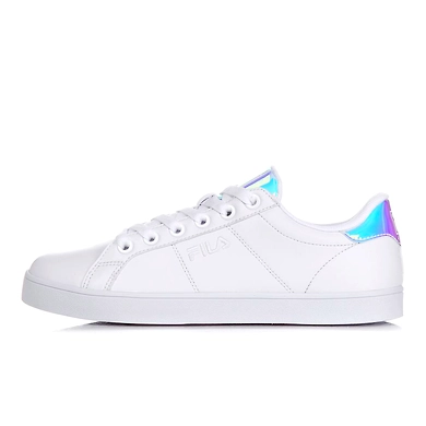 FILA Court Deluxe Prism White Womens Skate Shoes (IN-68008)-IN-68008-6-5