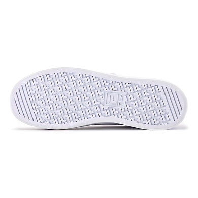 FILA Court Deluxe VC White Womens Velcro Shoes (IN-30817)-6.5-White-2