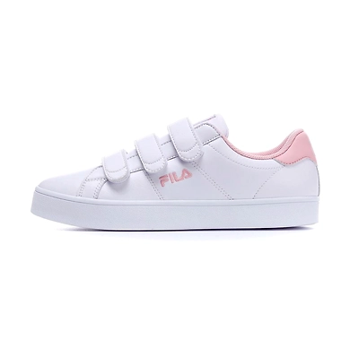 FILA Court Deluxe VC White Womens Velcro Shoes (IN-35287)-IN-35287-4